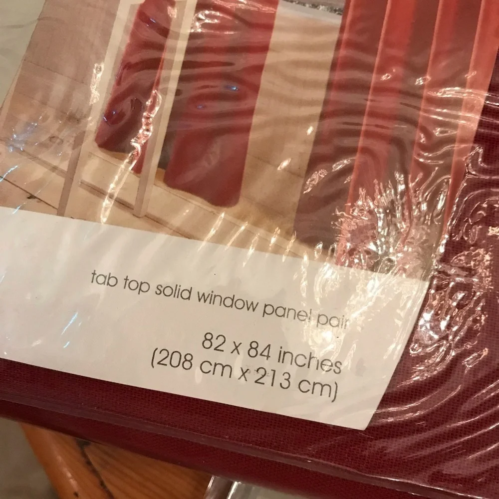 🪟Bundle of Tab Top Window Panel Curtains